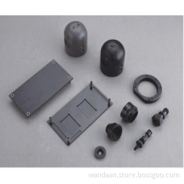 Metal Spare Part, Seal, Sheet, Ring with Oxidized, Anodized, Grained